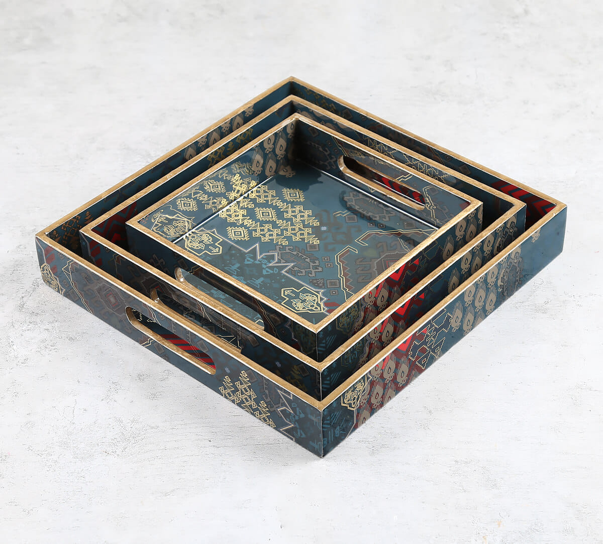 Heritage Haven MDF Square Tray