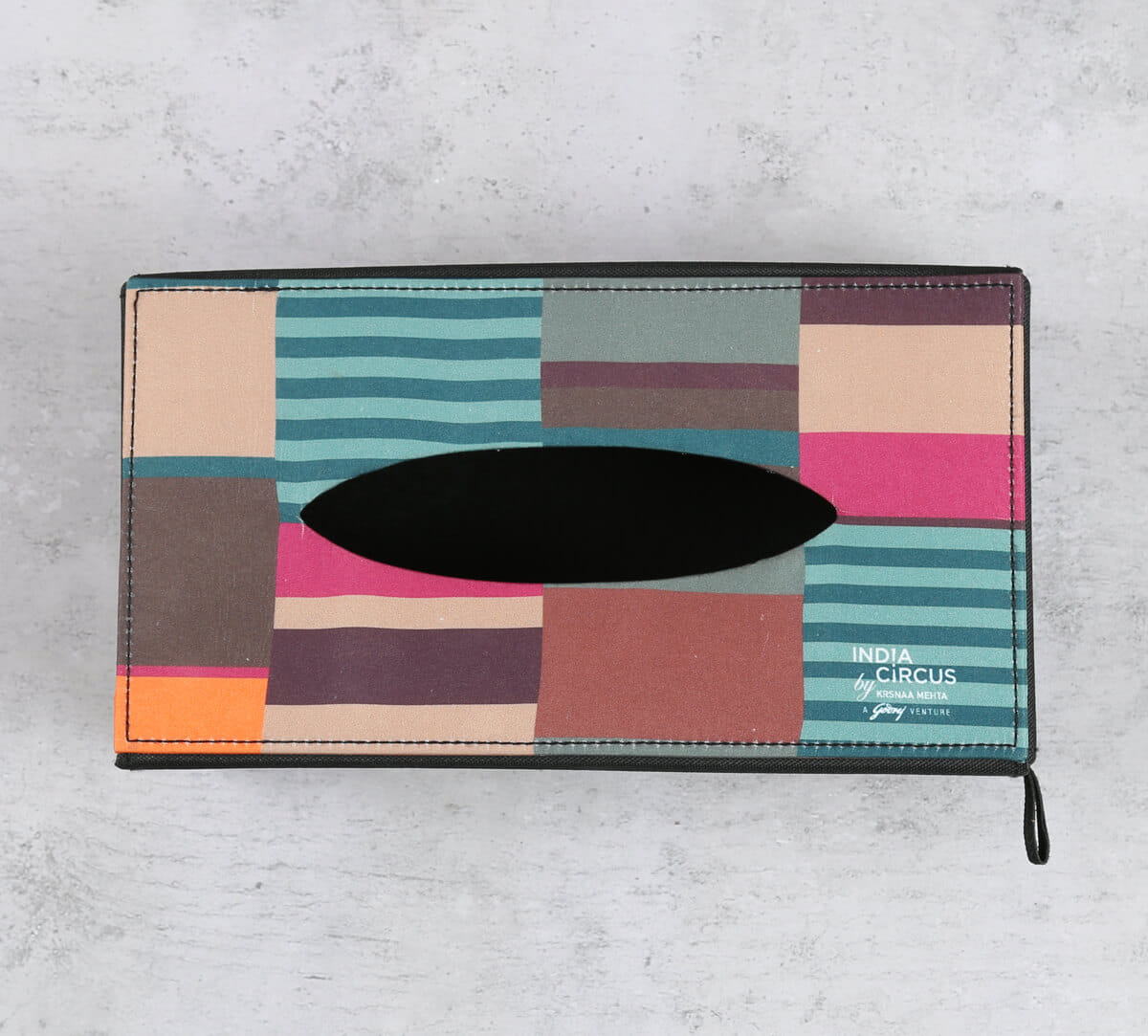 Horizontal Hues Tissue Box Holder