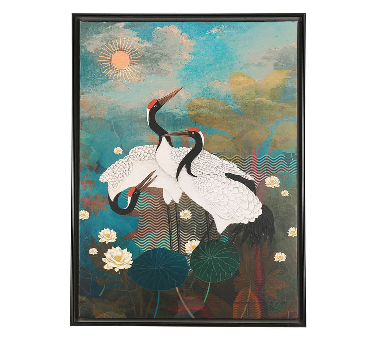 Idyllic Cob Canvas Framed Wall Art