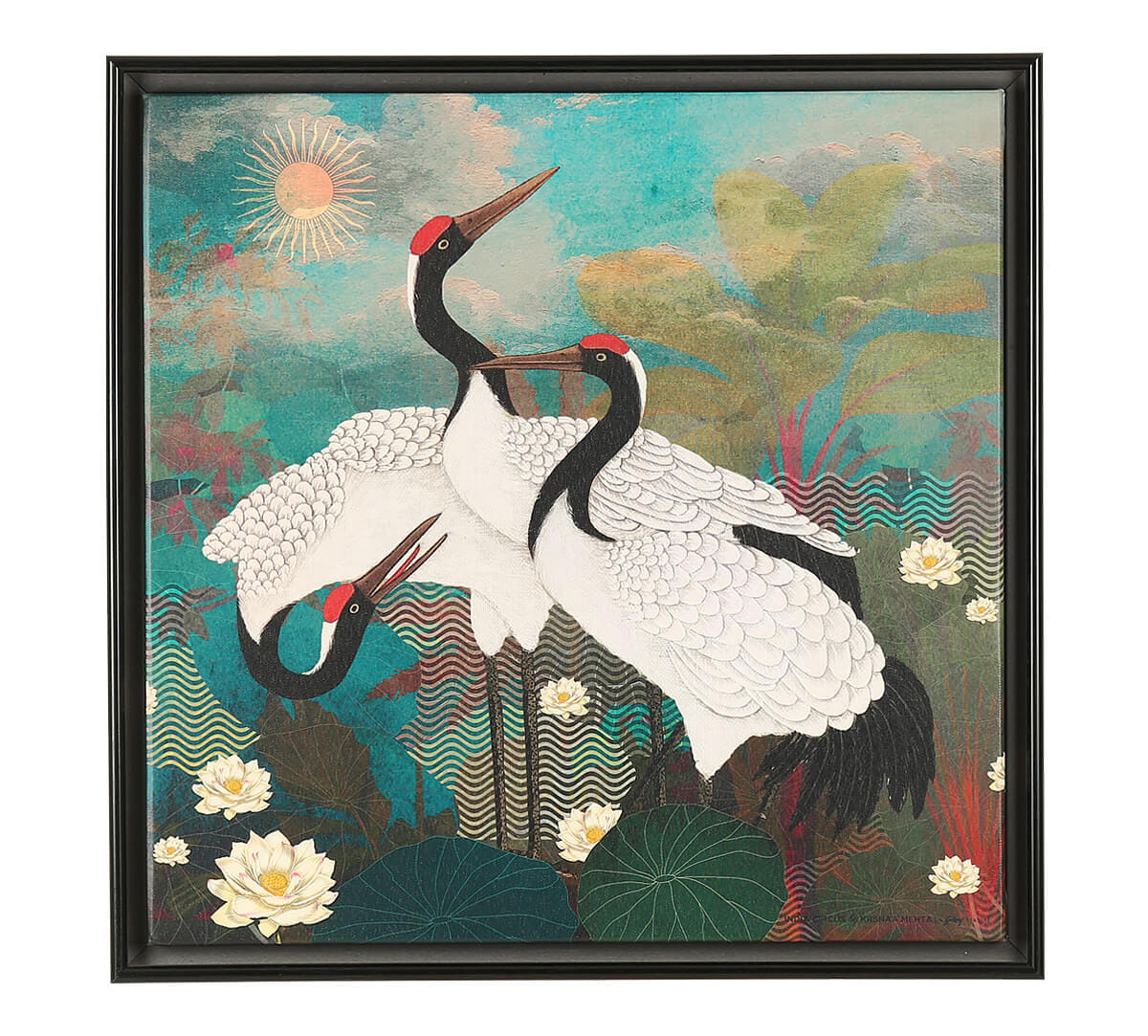 Idyllic Cob 16 x 16 Canvas Framed Wall Art