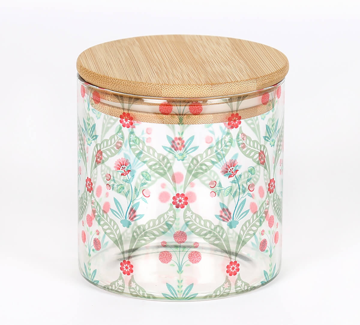 Iron Blooming Dahlia Glass Jar 680mL