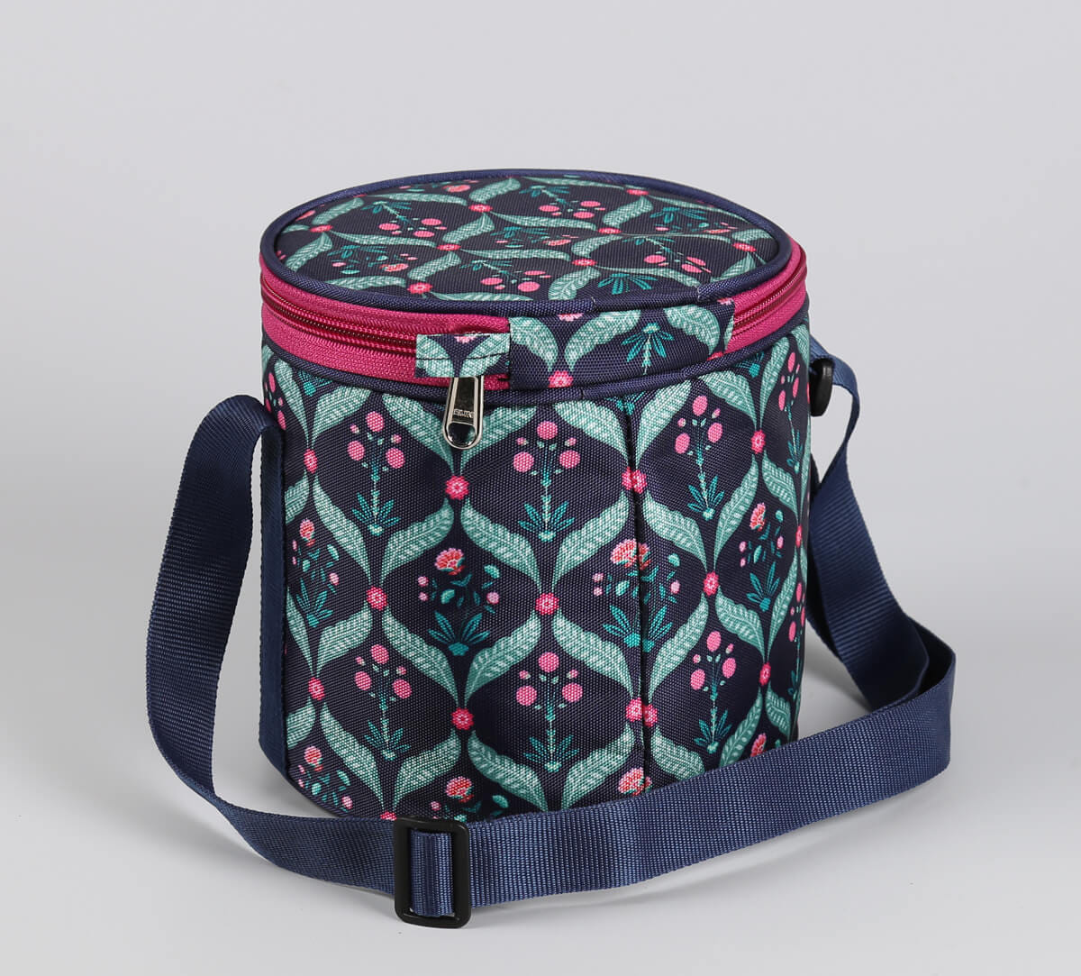 Iron Blooming Dahlia Lunch Bag Round