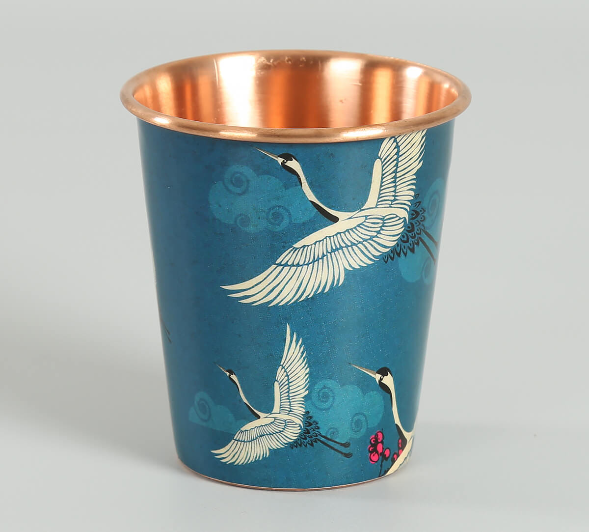 Legend of the Cranes Copper Tumbler Small