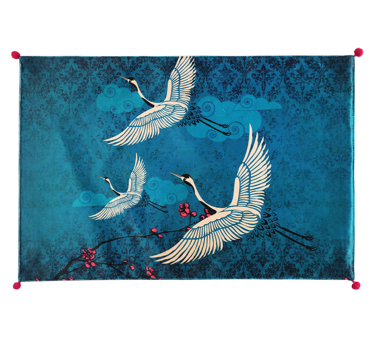 Legend of the Cranes Micro Velvet Table Mats Set of 6