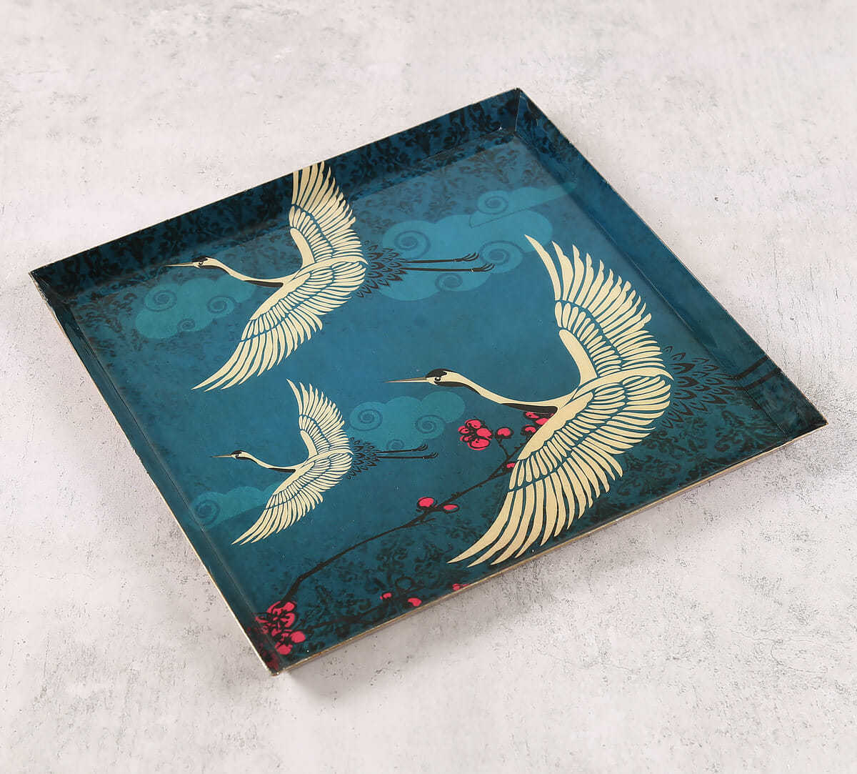 Legend of the Cranes Steel Platter