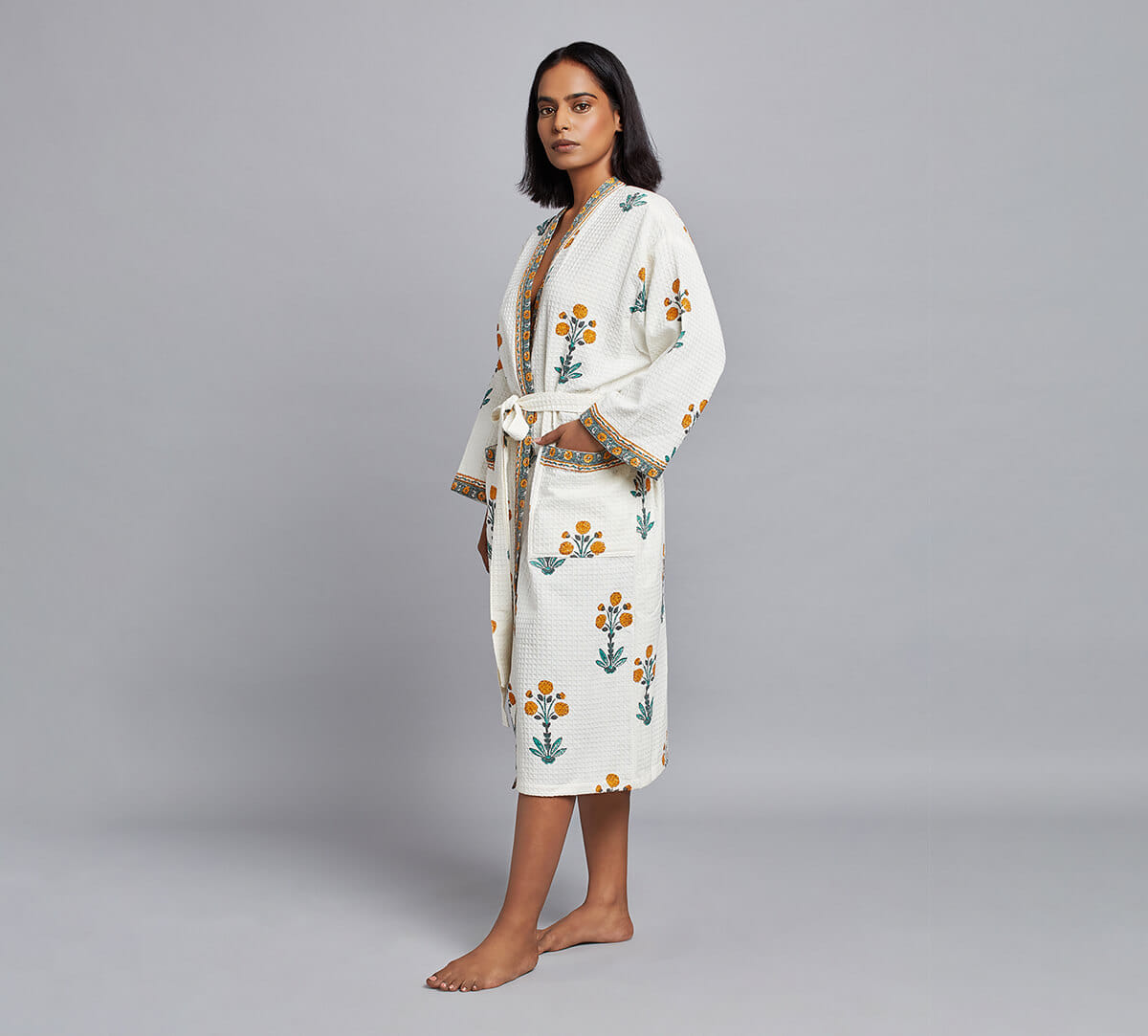 Luxe Leaf Bathrobe