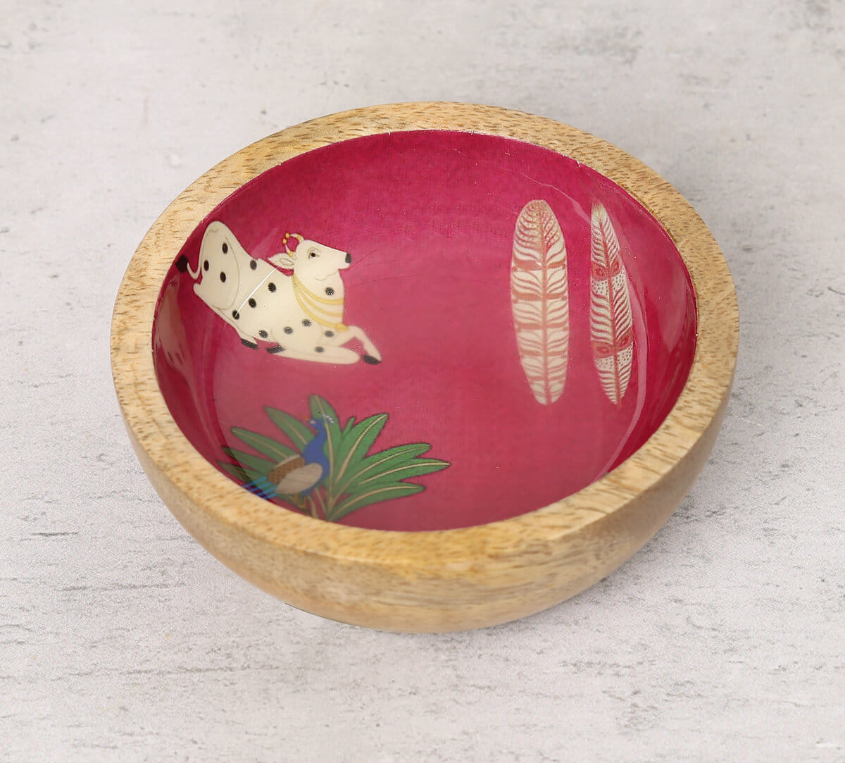 Magenta Biome Mystique Snack Bowl (set of 2)