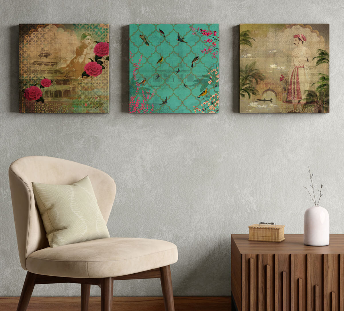 Magnate Nirvana Canvas Wall Art Set of 3