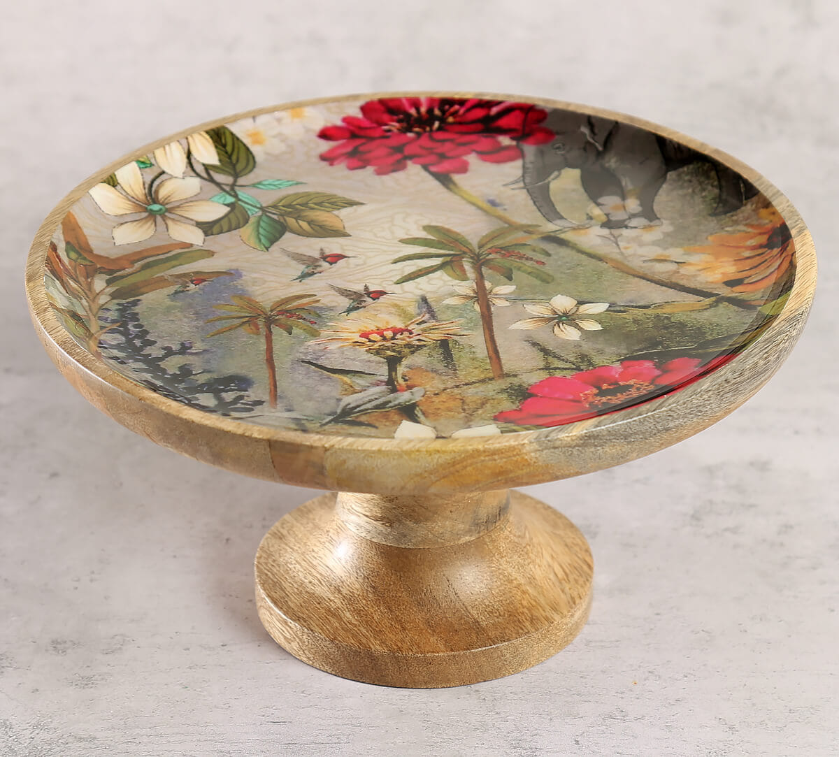 March of the Blossoms Cake Stand
