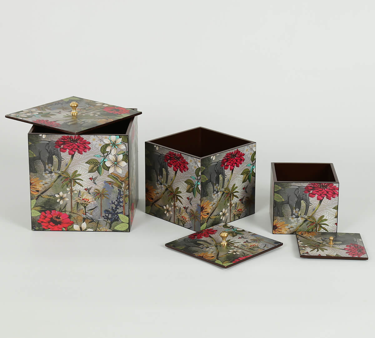 March of the Blossoms Storage Box Set of 3