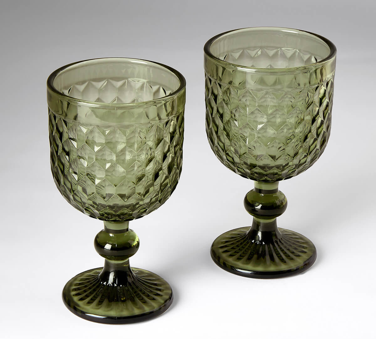Marengo Embossed Wine Glasses Set of 2