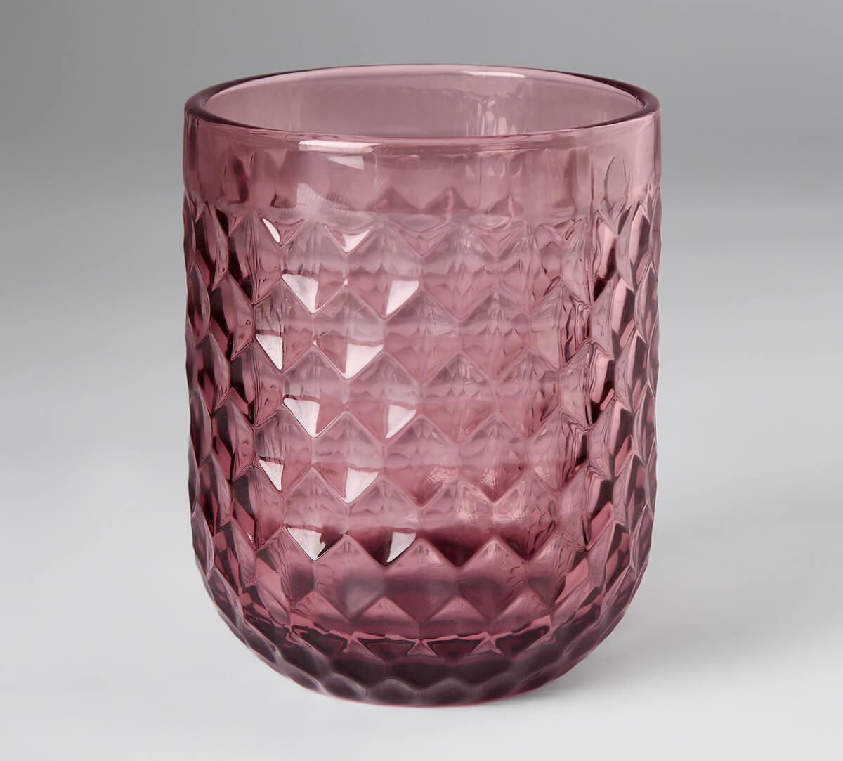 Merlot Embossed Low Ball Tumbler Set of 2
