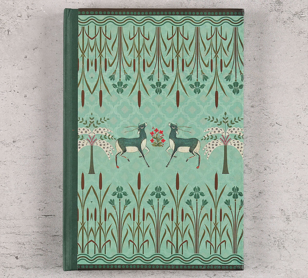 Mirroring Deer Garden A6 Notebook