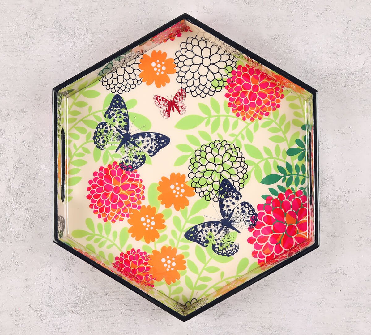 Monarch's Cadence Hexagon Tray