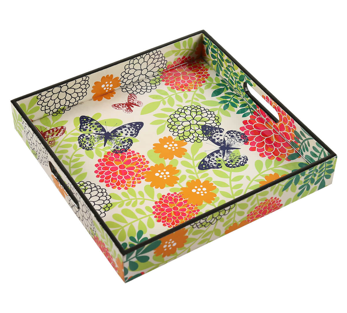 Monarch's Cadence MDF Square Tray