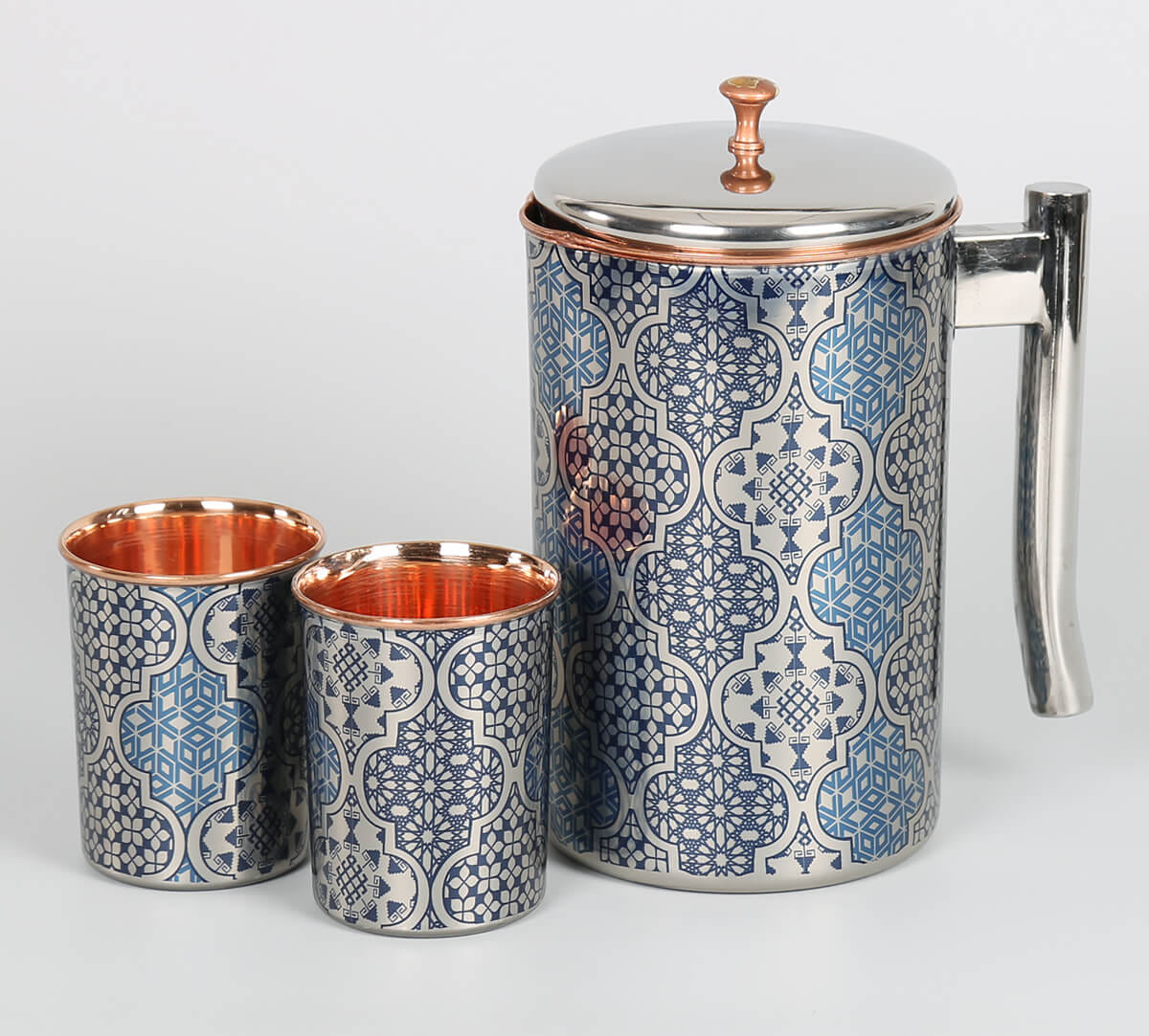 Mughal Jhali Jug & Tumbler Set