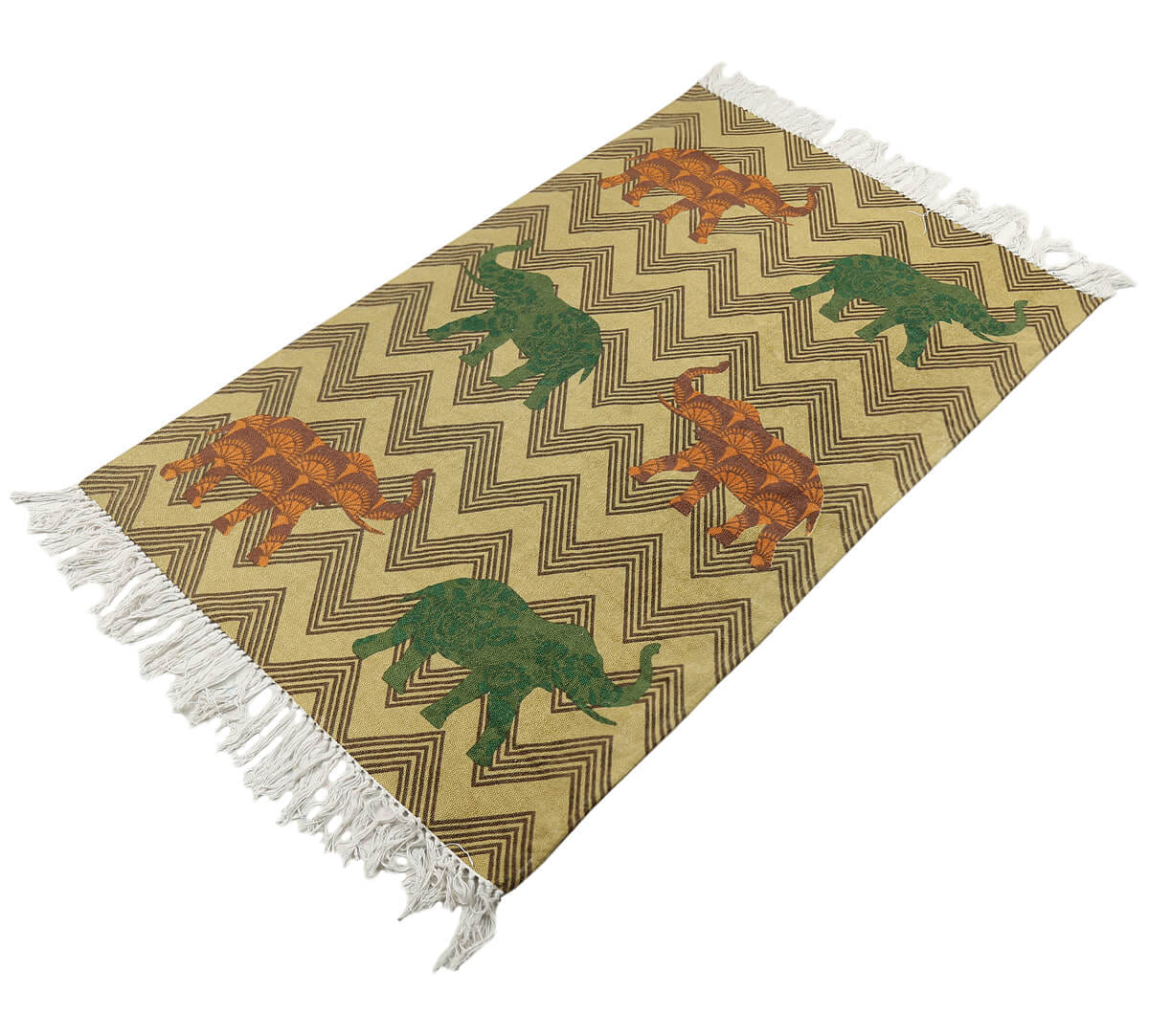 Mustard Tusker Delight Rug