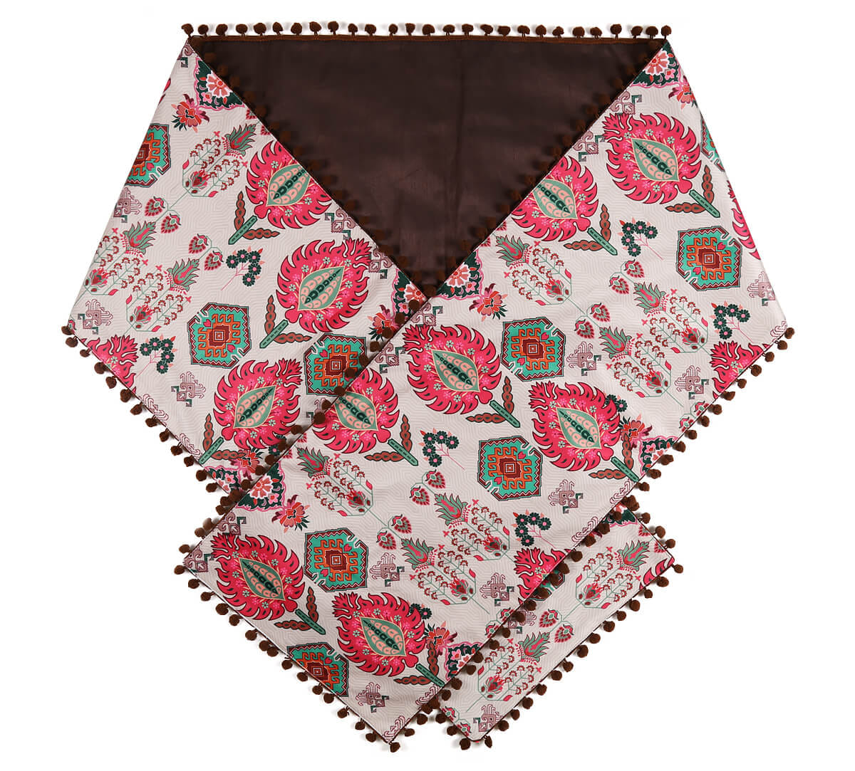 Mystifying Dazzle Micro Velvet Bed and Table Runner