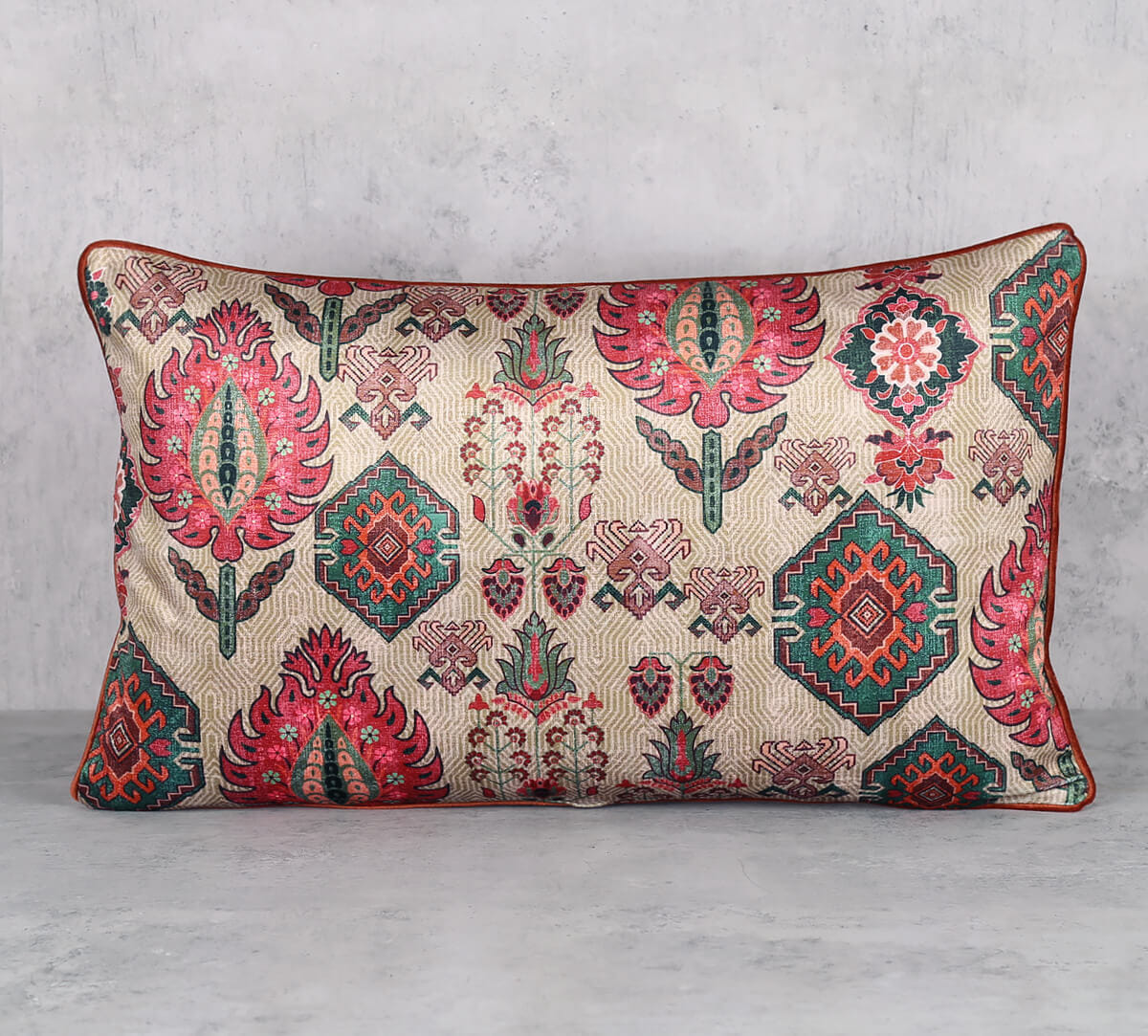 Mystifying Dazzle Velvet Rectangle Cushion Cover