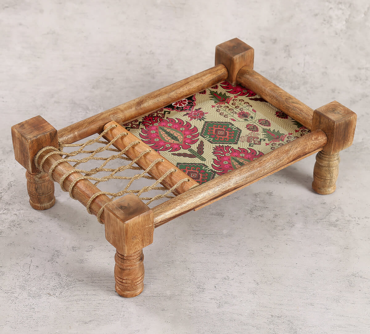 Mystifying Dazzle Wooden Platter