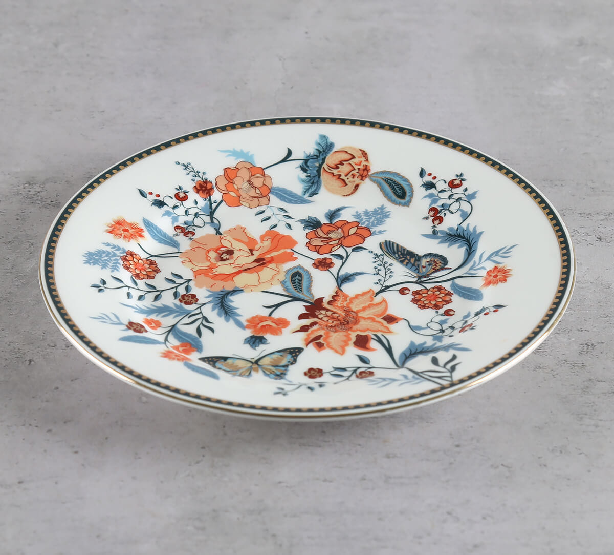 Nature's Bloom Quarter Plate