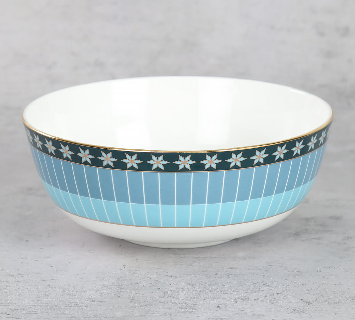 Nature's Bloom Serving Bowl