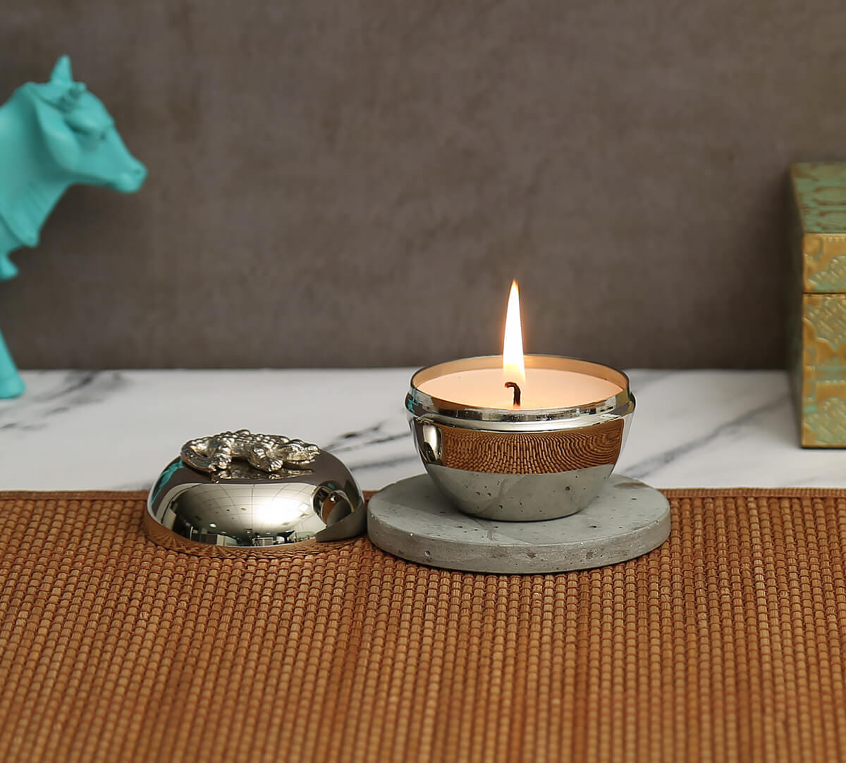 Nickle Glow Small Candle Votive