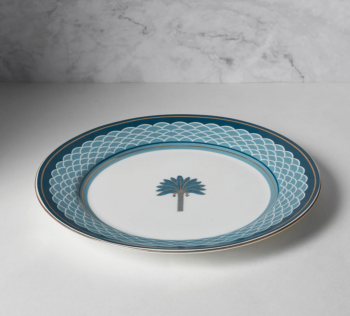 Oceanic Opulence Dinner Plate