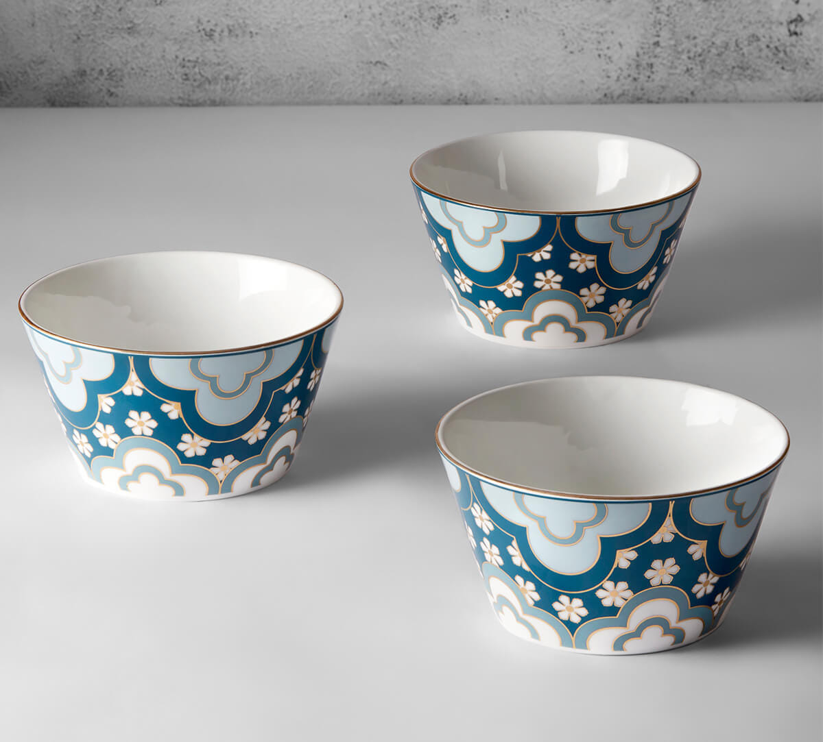 Oceanic Opulence Nikko Bowl Set of 3