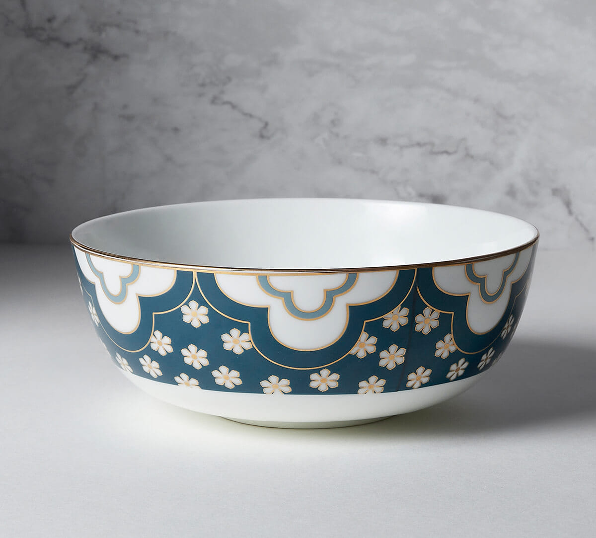 Oceanic Opulence Serving Bowl