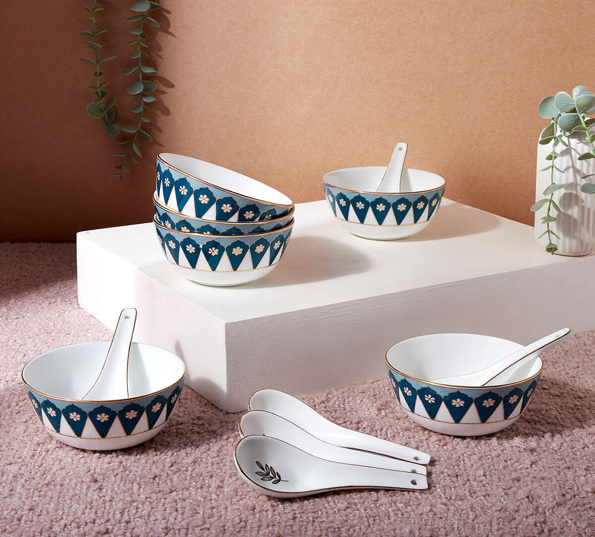 Oceanic Opulence Soup Bowl Set