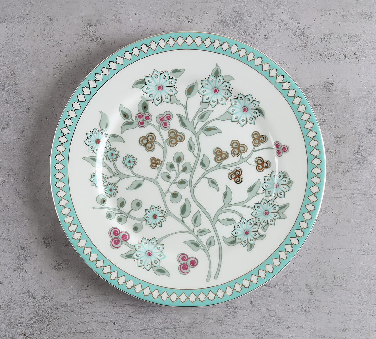 Olive Oasis Quarter Plate Set of 2