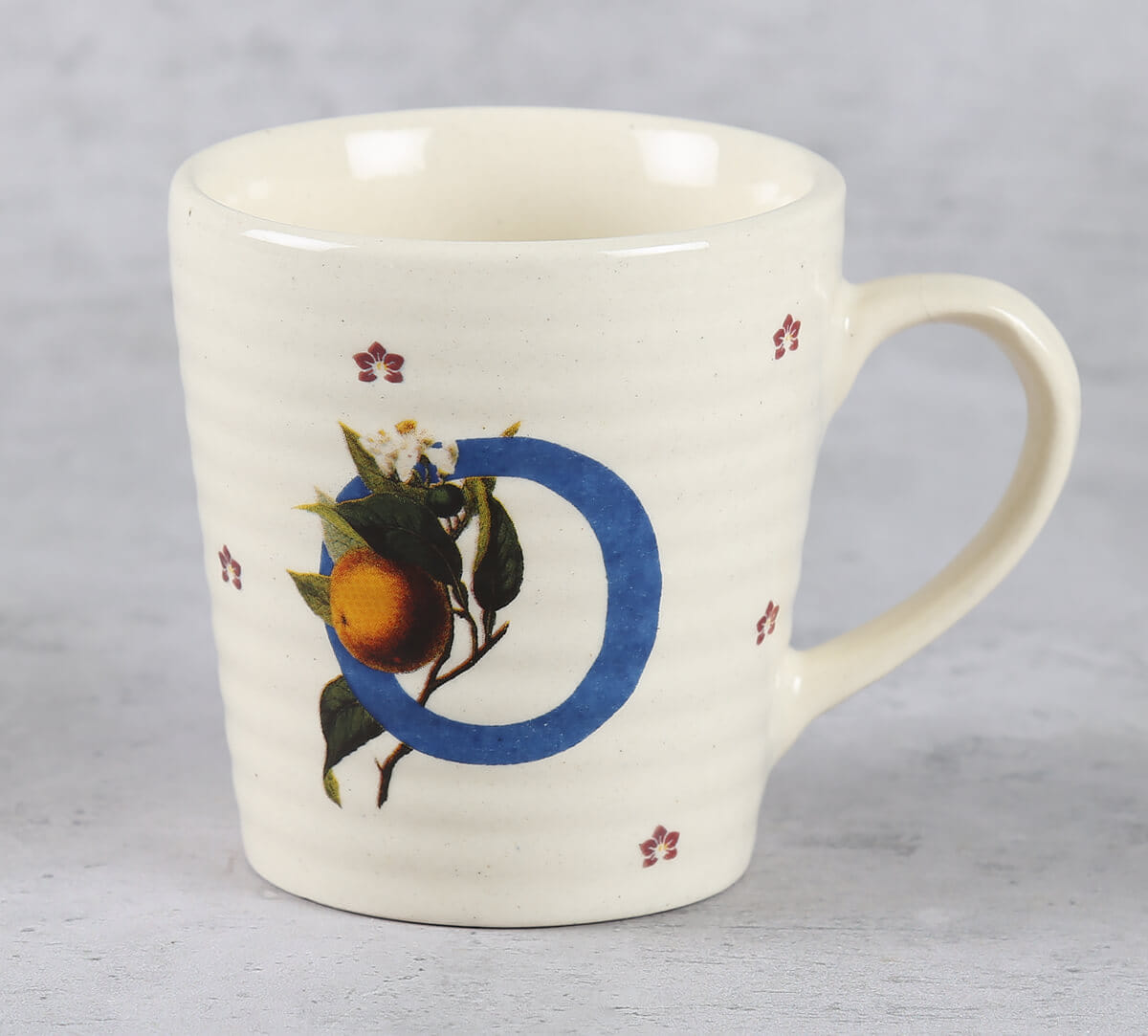 Orange Orchids Coffee Mug