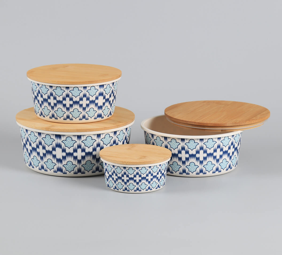 Organised Ovule Bamboo Container Set of 4