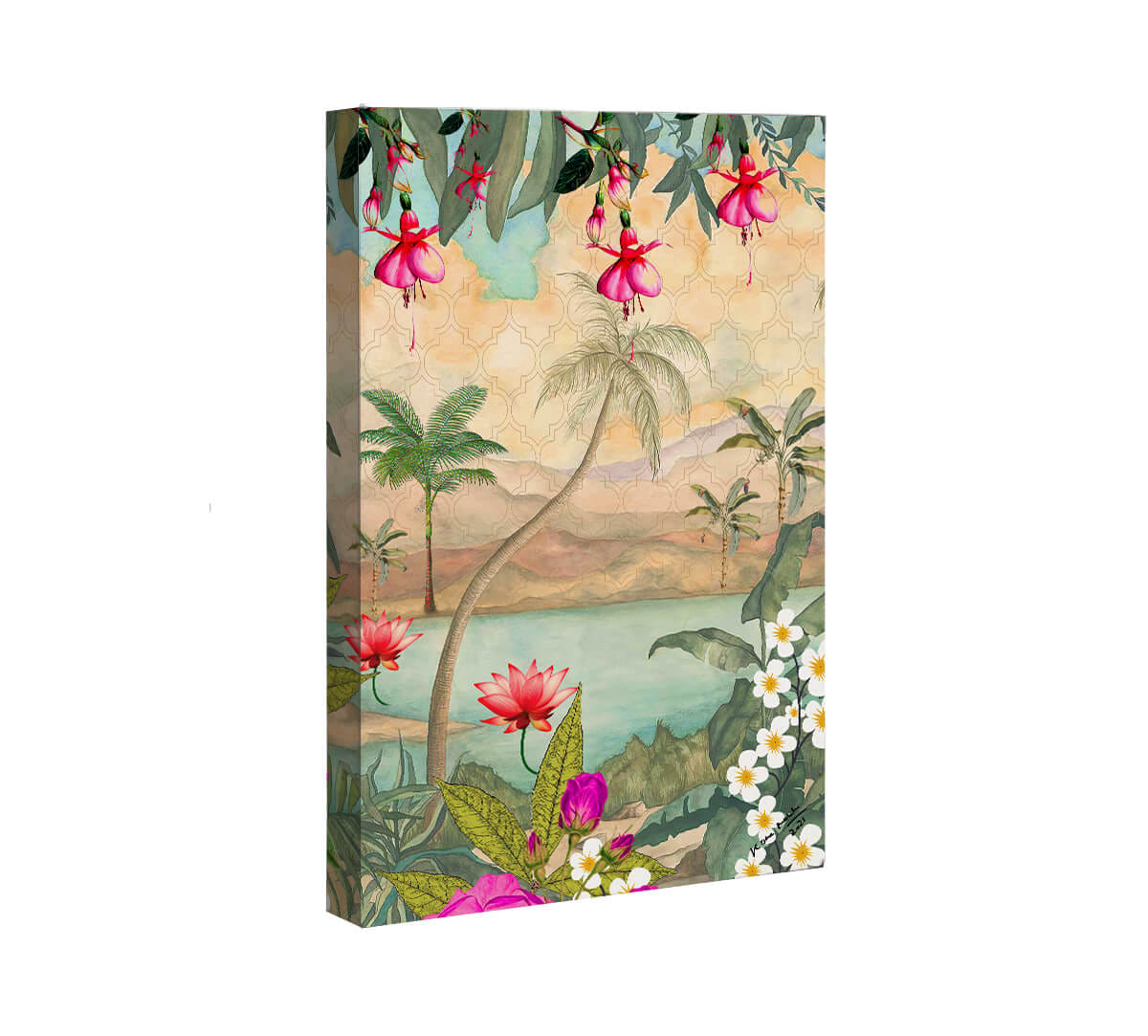 Oriental Jibe Canvas Wall Art