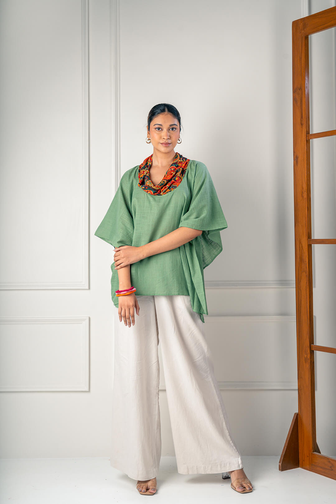 Paisley Romance Cowl Neck Top