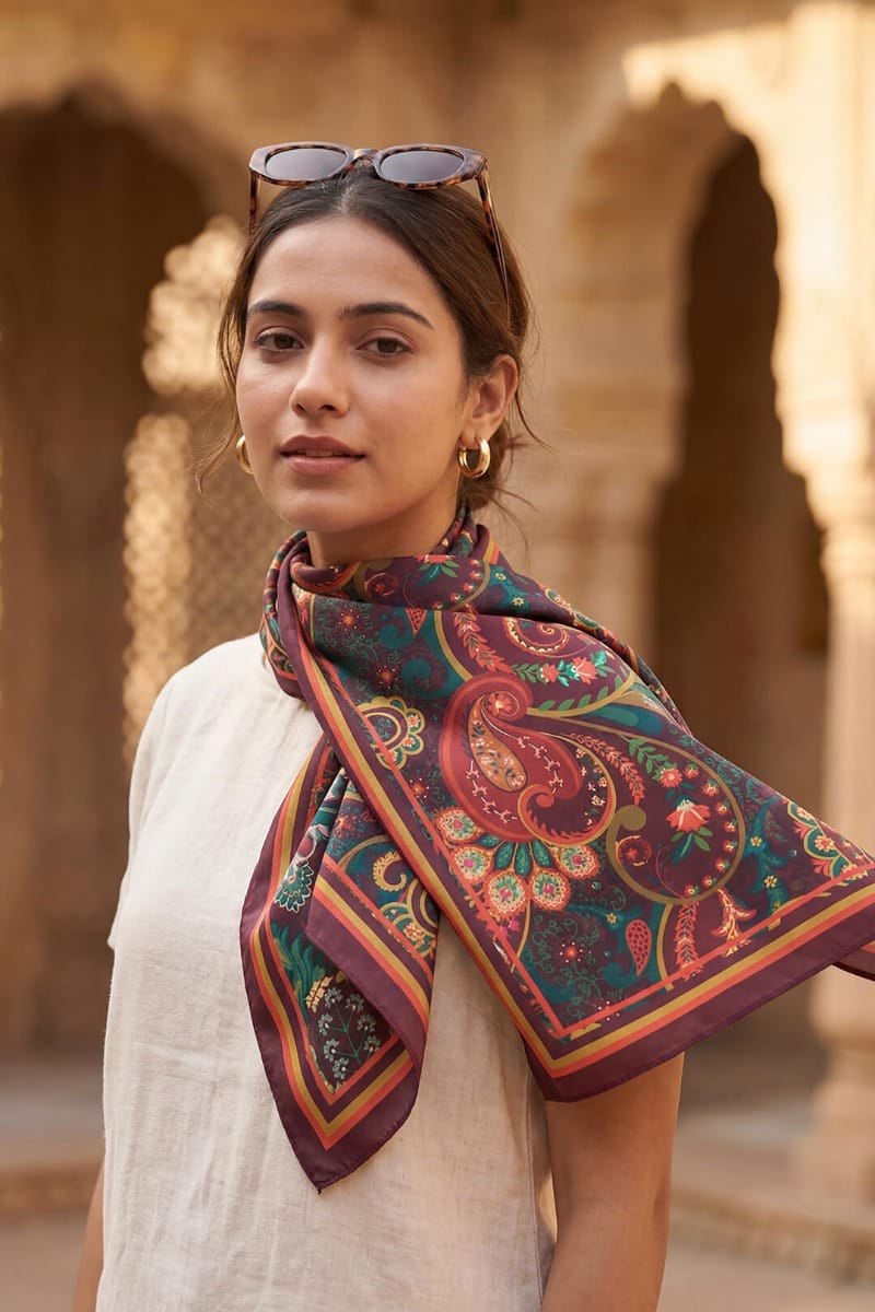 Paisley Romance Scarf