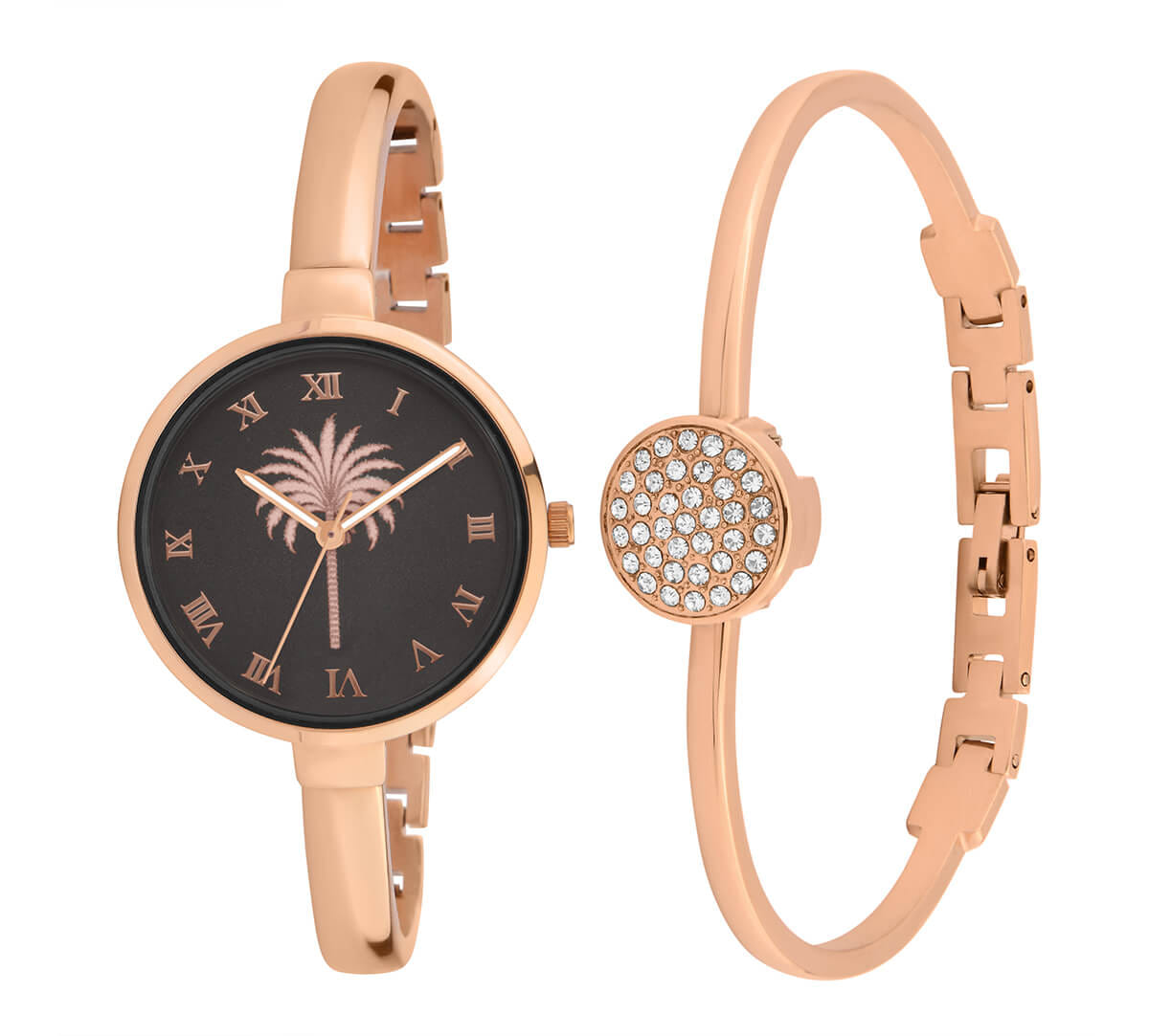Palm Springs Wrist Watch with Bracelet