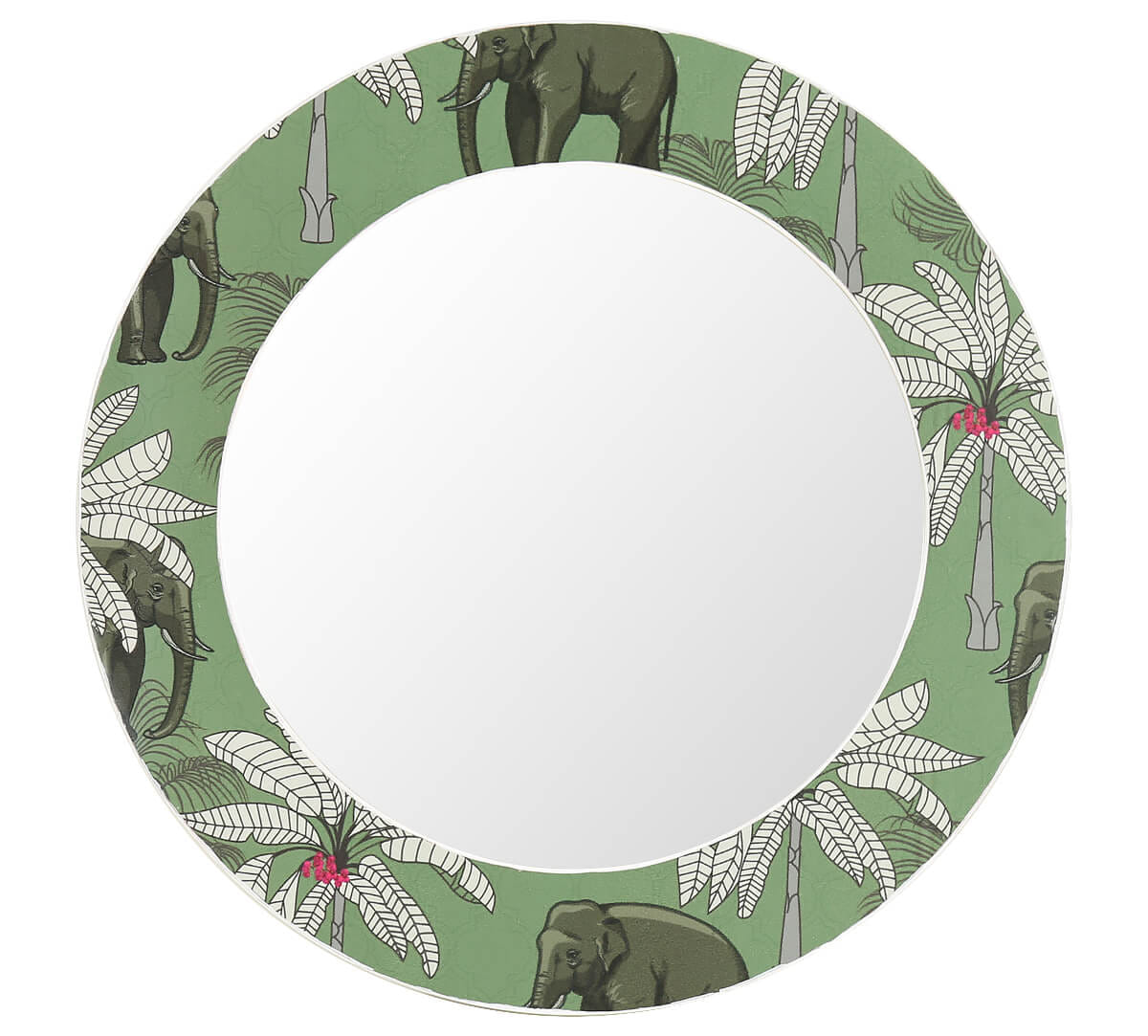 Palm Tusker Wall Mirror