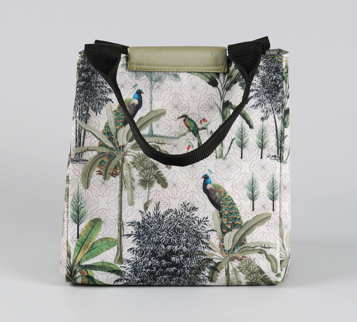 Peacock Throne Paradise Lunch Bag