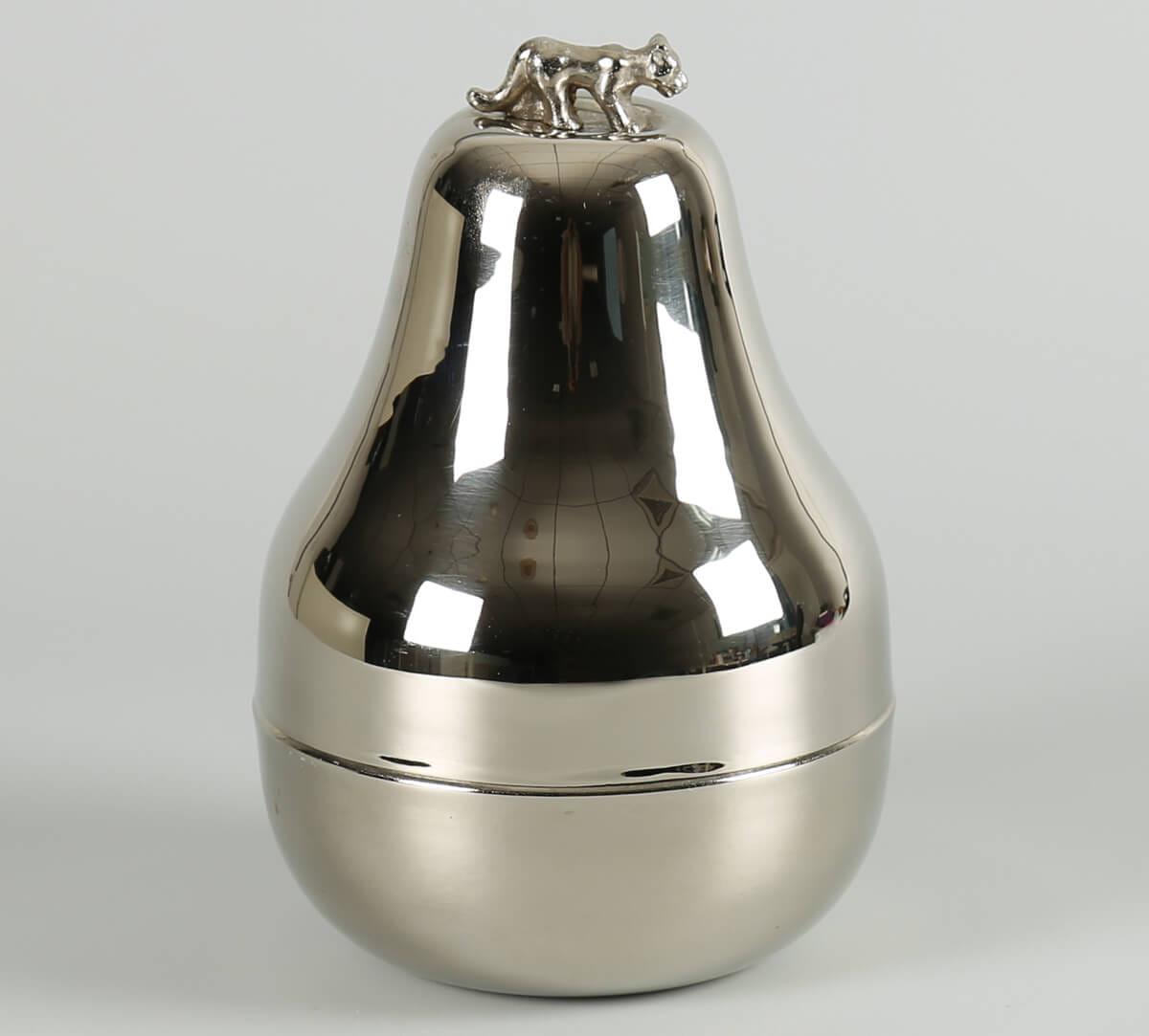 Pear Pardine Gleam Large Nickle Candle Votive