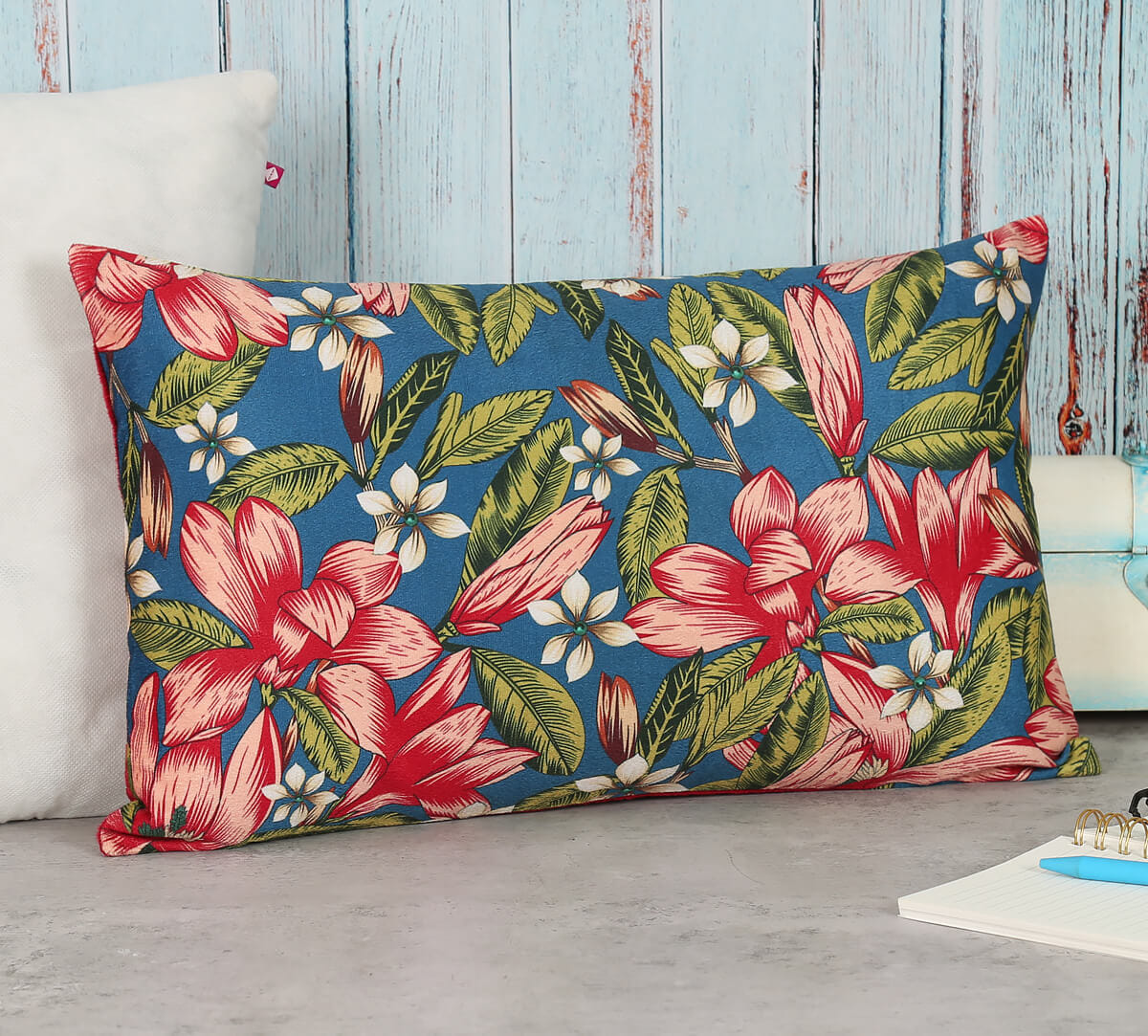 Perianth Drama 12" x 20" Blended Velvet Cushion Cover