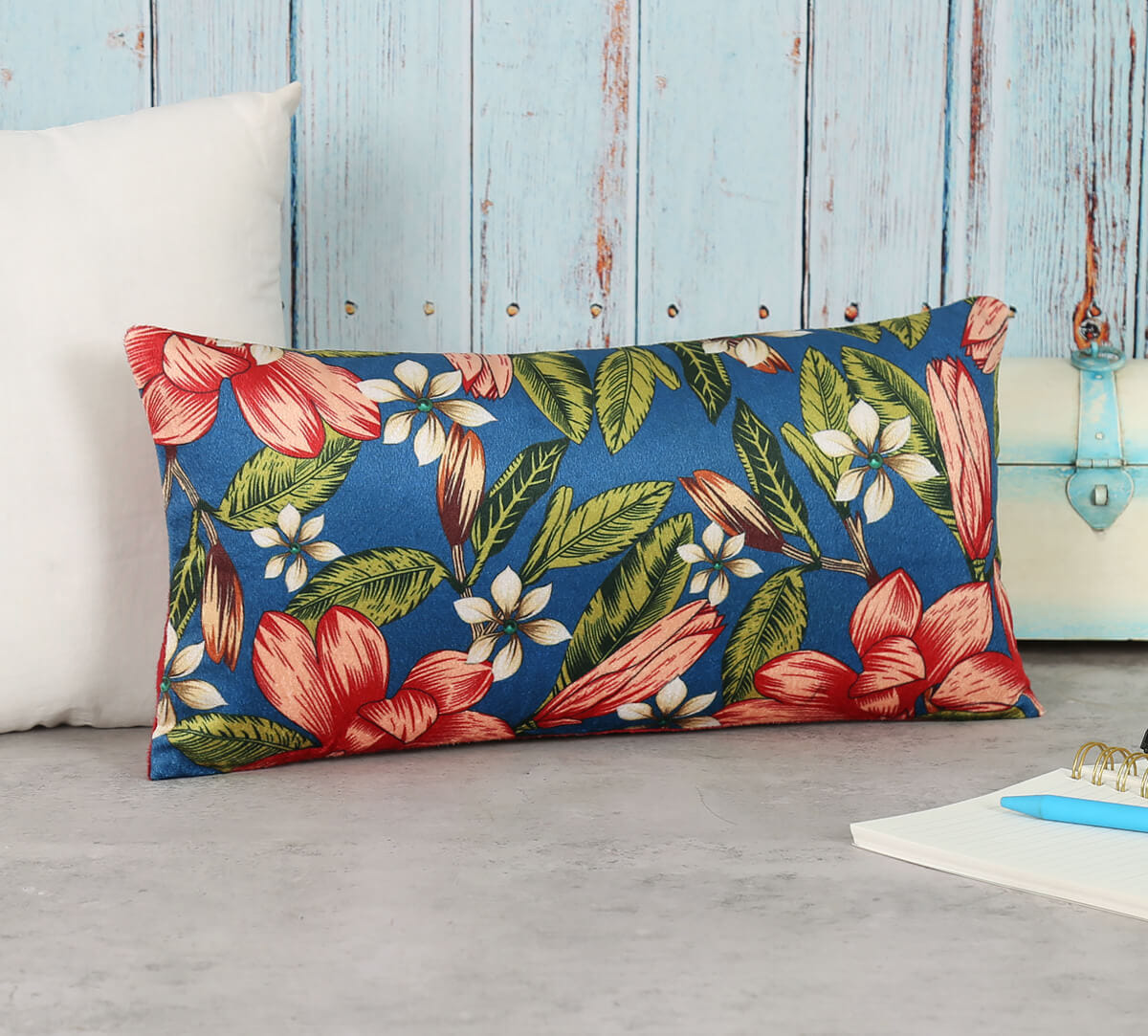 Perianth Drama 8" x 16" Blended Velvet Cushion Cover
