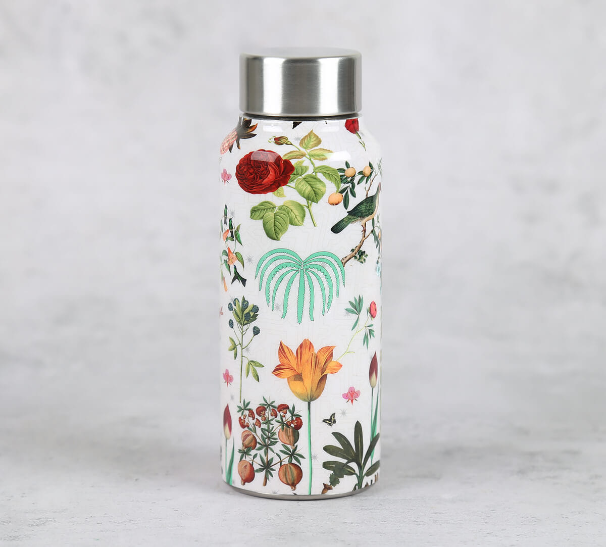 Petal and Plume Small Steel Bottle