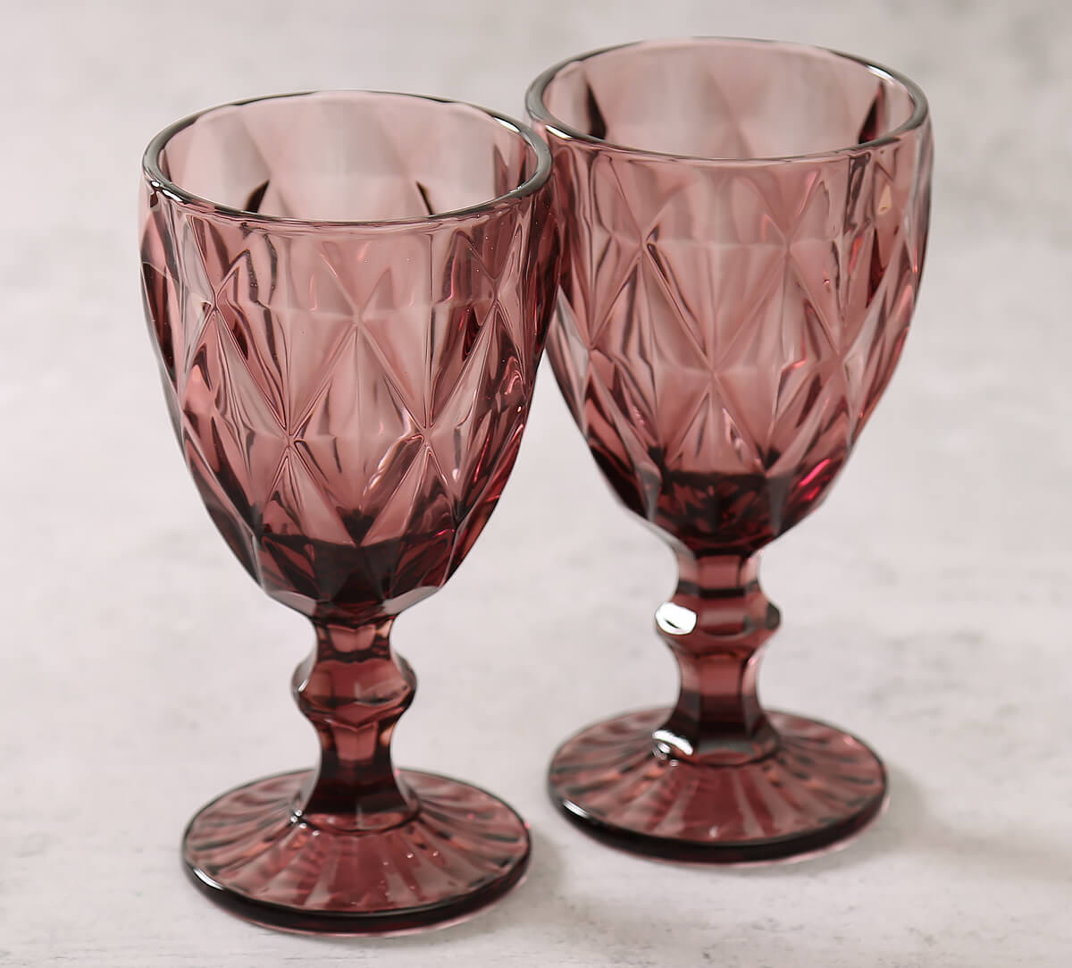Plum Wine Glasses (set of 2)