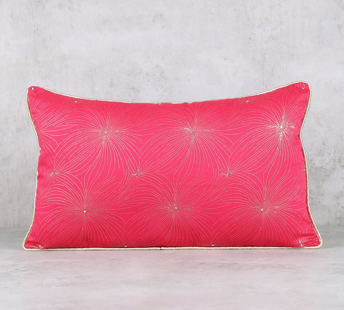 Pitaya Foils Metallic Print Cushion Cover