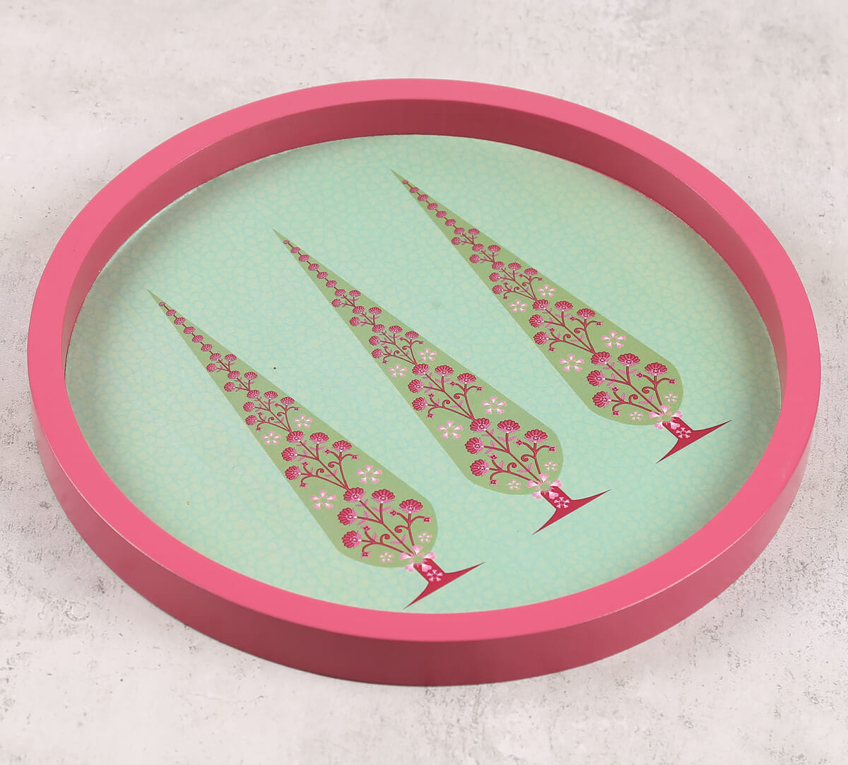 Poppy Conifer Decor Plate