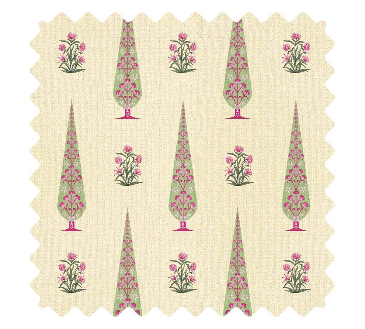 Poppy Conifer Beige Fabric