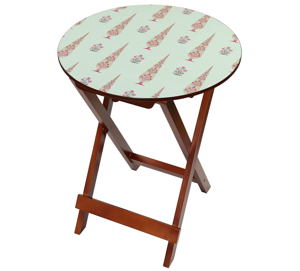 Poppy Conifer Round Side Table