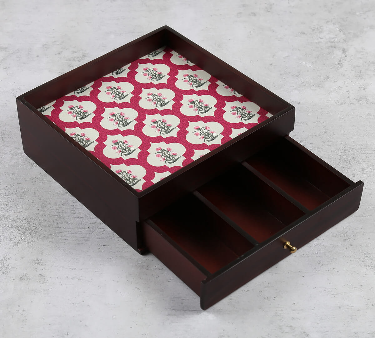 Poppy Flower Scarlet Cutlery Organizer